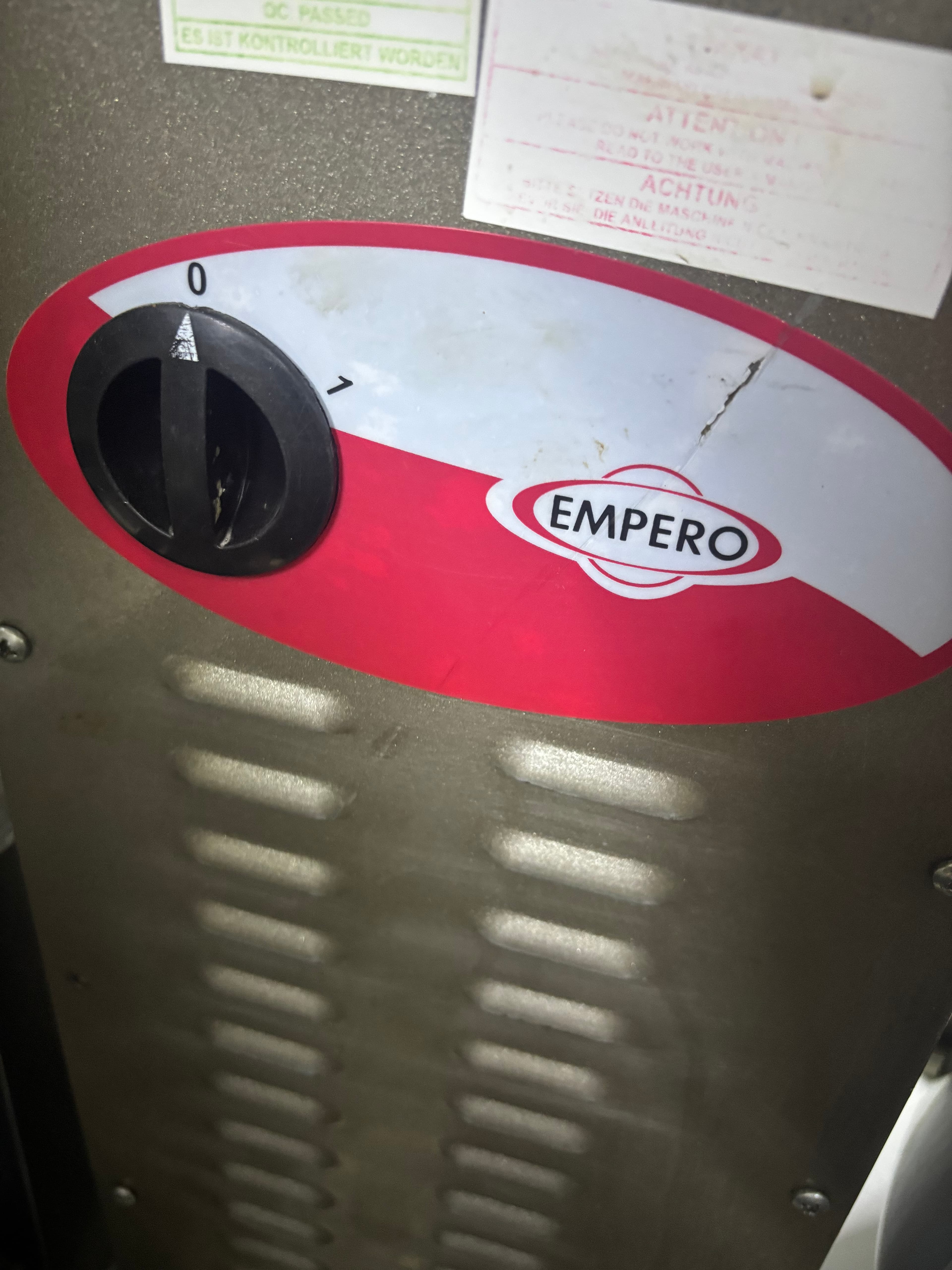 Empero Hamur Yoğurma Makinesi 25 kg 6