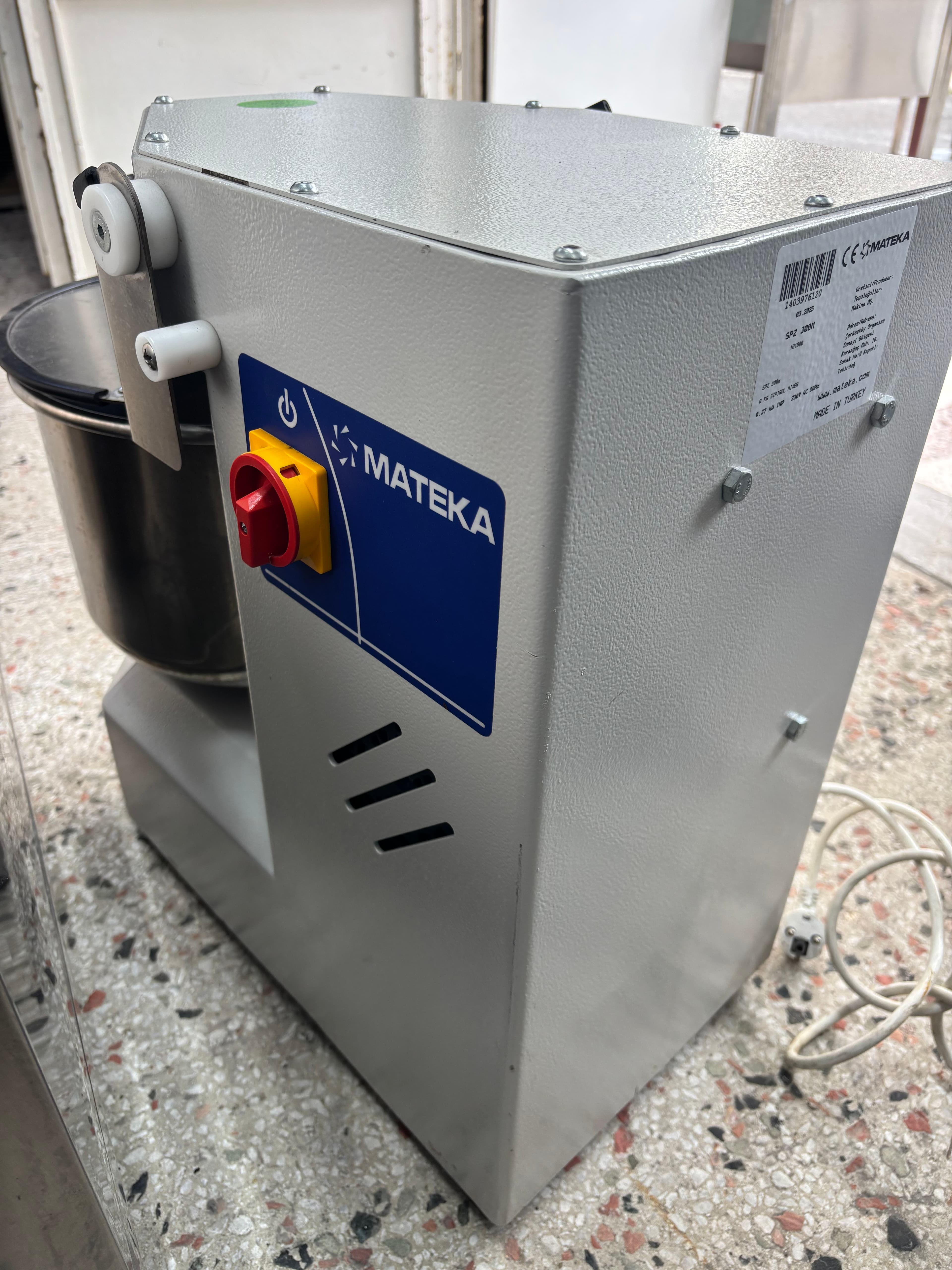Sıprail mikser 8 kg 4
